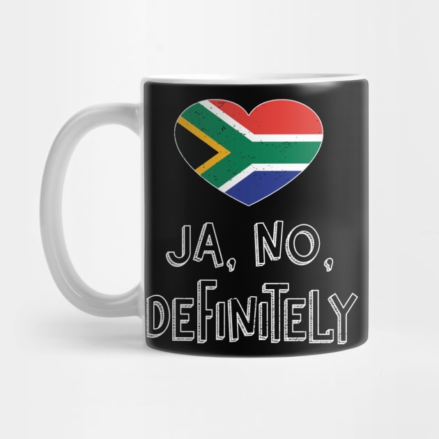 South African Saffa Saying Ja No Definitely Funny by Antzyzzz